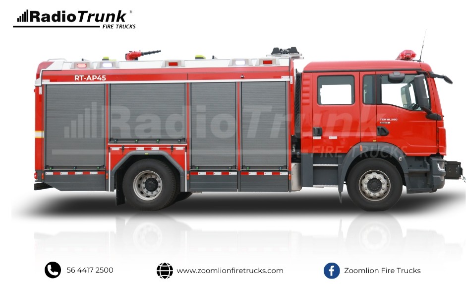 RT-AP45 camión urbano con espuma CAFS