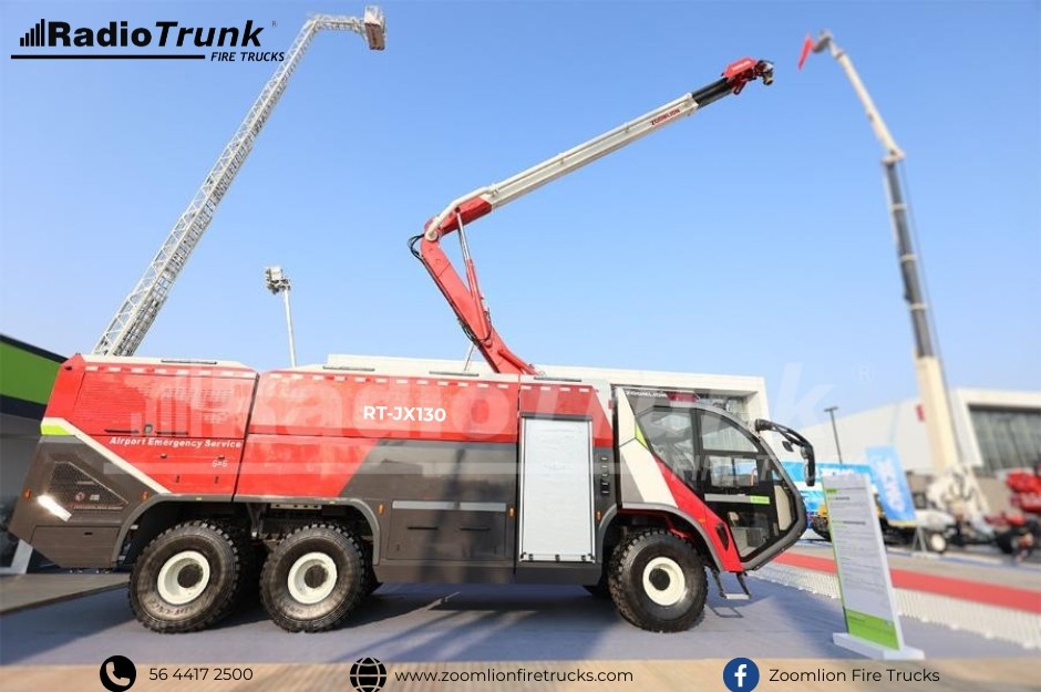 RT-JX130 vehículo de bomberos de aviación híbrido